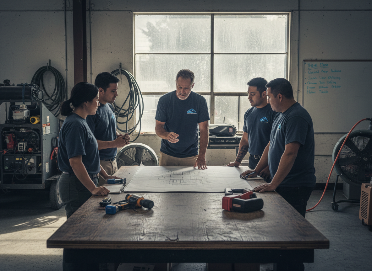 The Water Damage Restoration Rancho Palos Verdes team