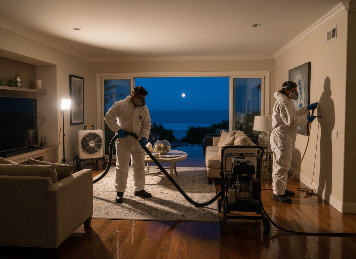 Water Damage Restoration  in San Pedro