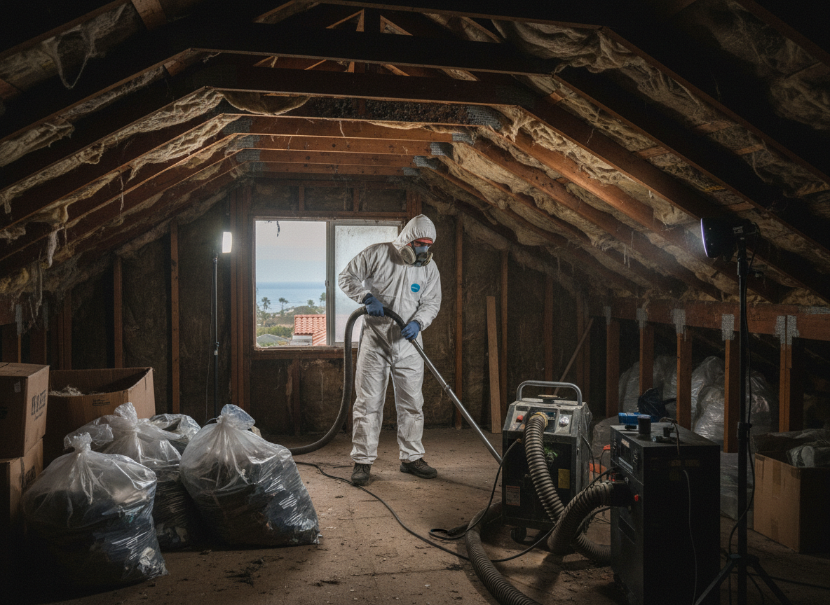 Attic Mold Remediation in Rancho Palos Verdes, CA