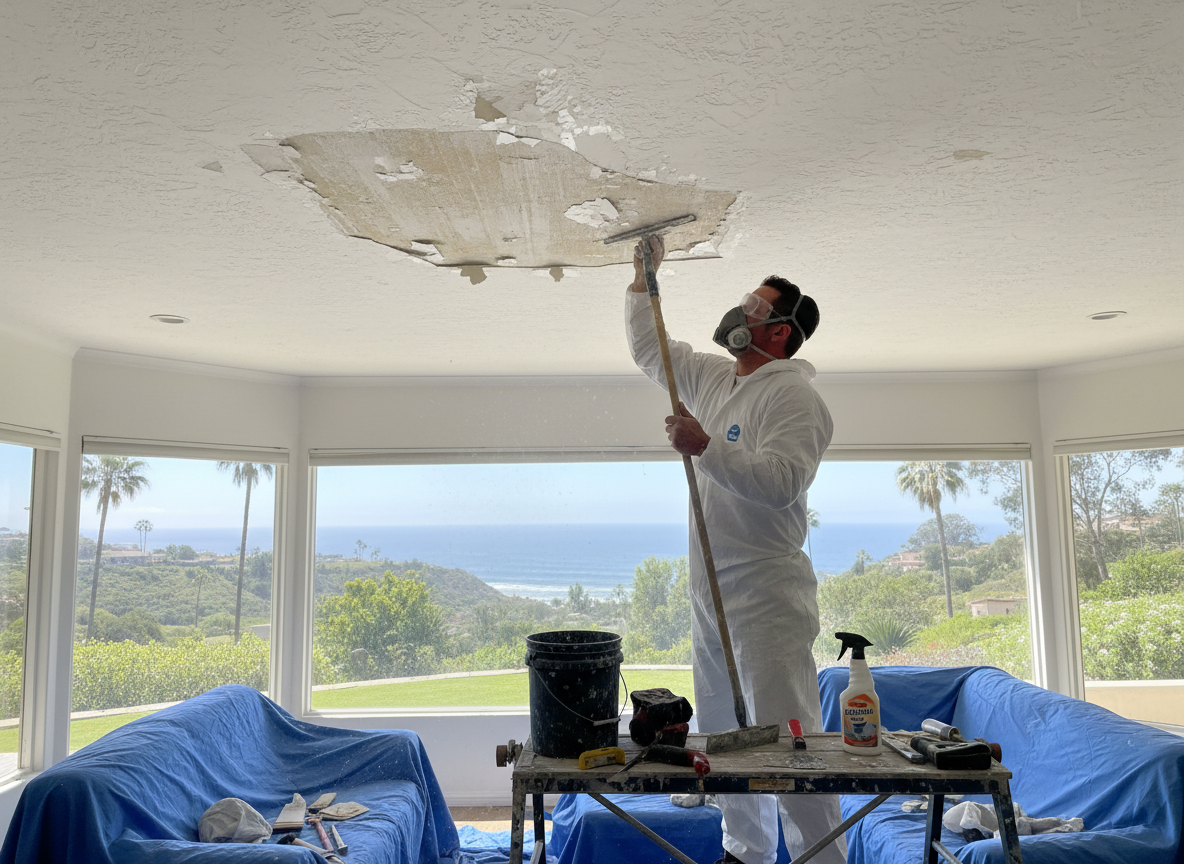 Ceiling Water Damage Repair in Rancho Palos Verdes, CA