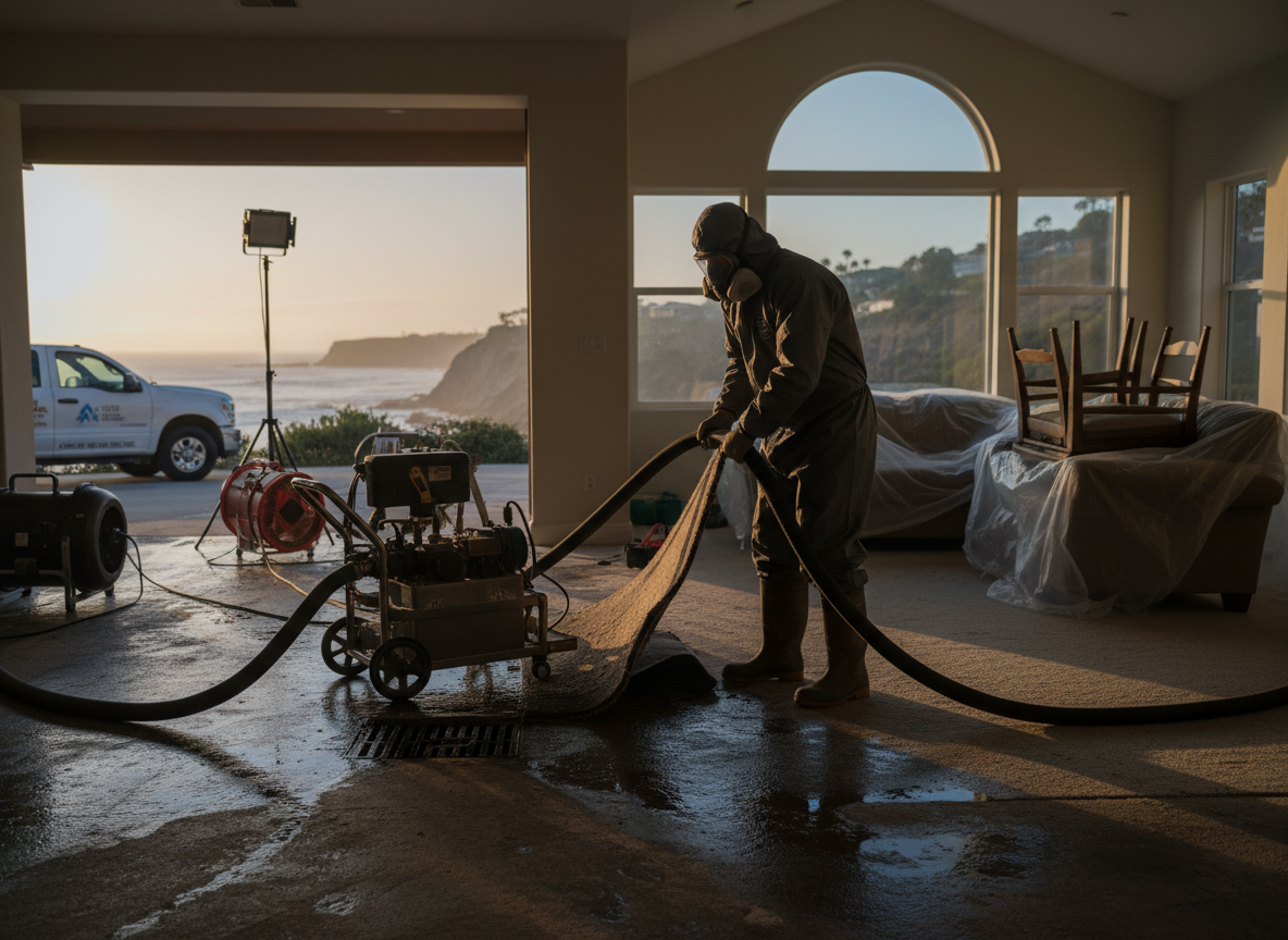 Emergency Water Cleanup in Rancho Palos Verdes, CA