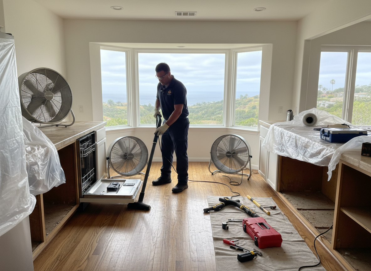Kitchen Water Damage Repair in Rancho Palos Verdes, CA