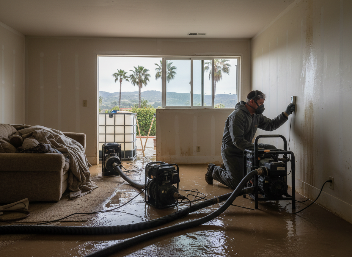 Water Damage Restoration Rancho Palos Verdes in Miraleste, CA 90275